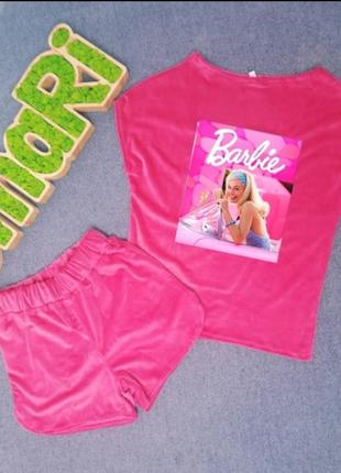 Пижамка для девочек barbie4 фото