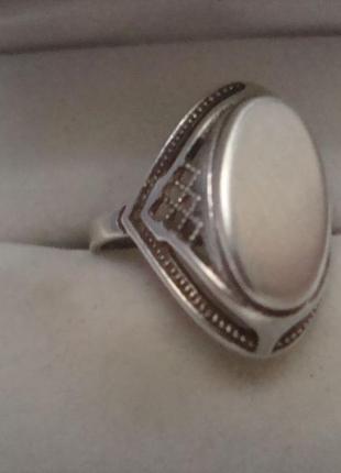 Кольцо перстень ссср серебро 925 * проба звезда №2621 фото