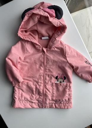 Куртка disney baby, курточка, ветровка микки