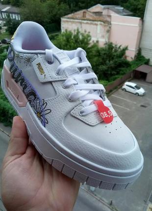 Новые кожаные женские кроссовки puma cali dream novelty