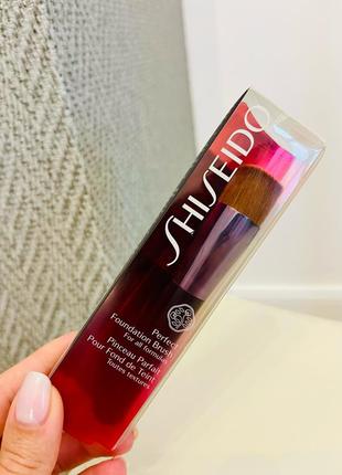 Новий пензлик для тональної основи shiseido японія оригінал