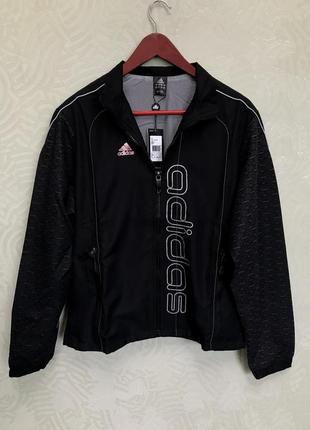 Куртка спортивний костюм чоловічий adidas black. комплект. size: м
