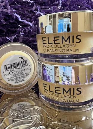 Нежный очищающий бальзам elemis pro-collagen cleansing balm