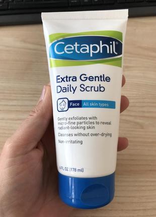 Cetaphil extra gentle daily scrub ежедневный скраб