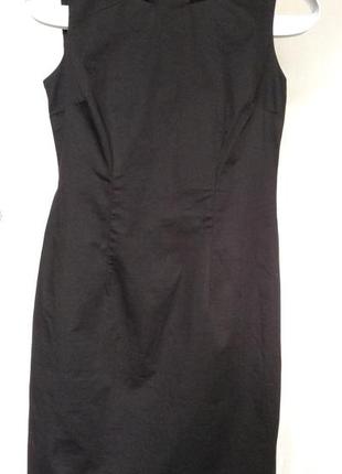Платье черное приталенное george s,m