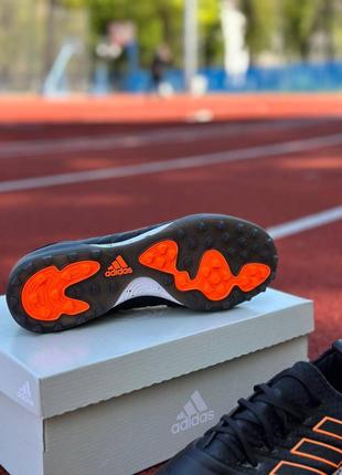 Сороконожки adidas copa orange/black