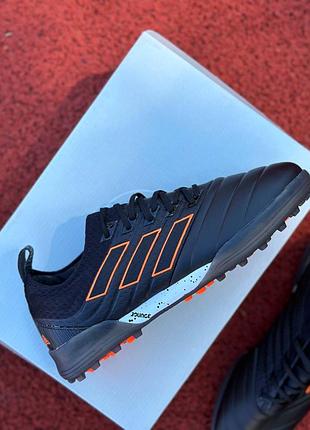 Сороконожки adidas copa orange/black
