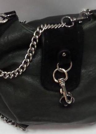 Сумка gaetano navarra, оригинал, кожа, замша