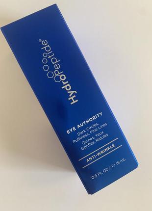 Интенсивный лифтинг-крем для век hydropeptide eye authority 15ml1 фото