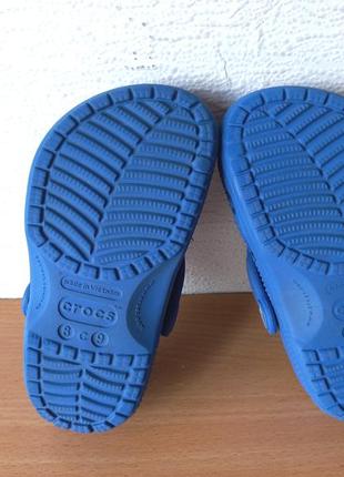 Классные кроксы сабо crocs с8-9 по стельке 16 см.8 фото