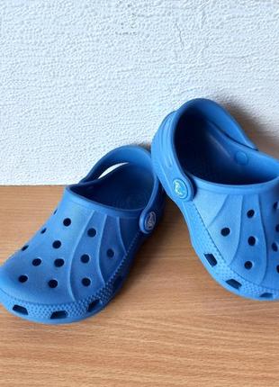 Классные кроксы сабо crocs с8-9 по стельке 16 см.3 фото