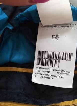 Барсетка бананка quechua 2l ultra compact decathlon