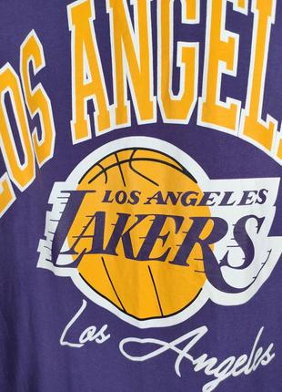 Футболка плаття los angeles lakers nba оверсайз oversize2 фото