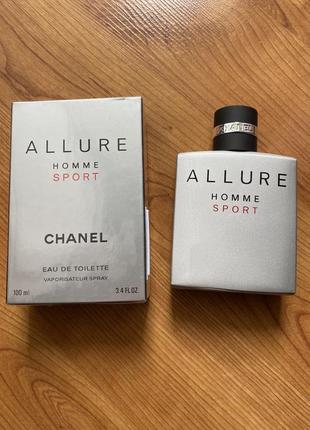 Чоловічі парфуми chanel allure homme sport 100 ml.