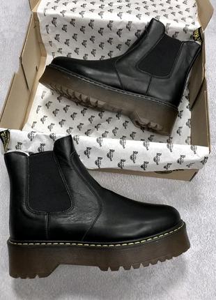 Черевики жіночі ❄зимові dr. martens з овчиною