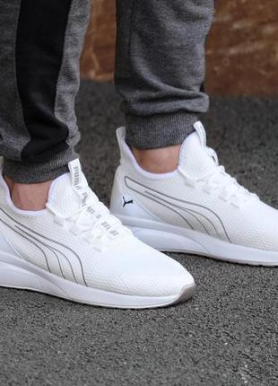 Кроссовки puma free run white4 фото