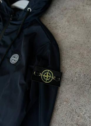 Мужская плащевка stone island dark blue.5 фото