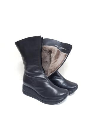 Ботинки ботинки сапоги фирмы kelton итальялия зима цигейка
