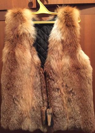 Жилетка з лисиці