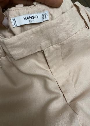 Льняні брюки штани4 фото