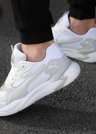 Кросівки puma white4 фото