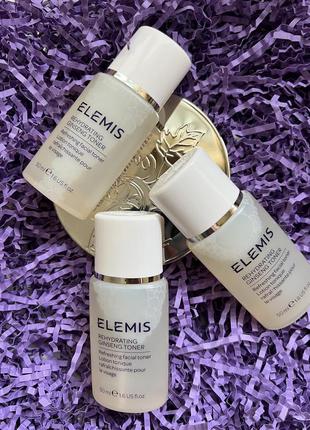 Увлажняющий тонер для сухой кожи elemis rehydrating ginseng toner , 50 мл. тоник, мист2 фото