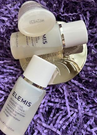 Увлажняющий тонер для сухой кожи elemis rehydrating ginseng toner , 50 мл. тоник, мист3 фото