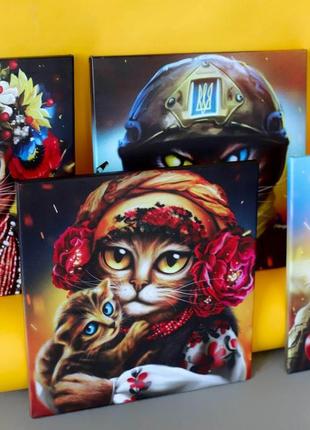 Постер мое сердце бьется в ритме всу © алена жук, размер s картина на холсте