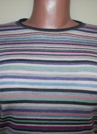 Легкий шерстяной свитер джемпер antoni & alison,р s, на 42 р2 фото