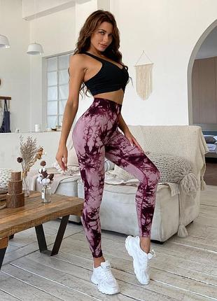 Жіночі спортивні легінси для фітнесу бігу йоги лосини легінси розмір s