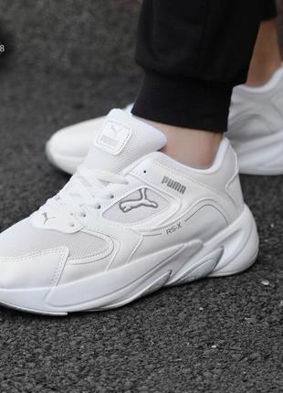 Кросівки puma white3 фото