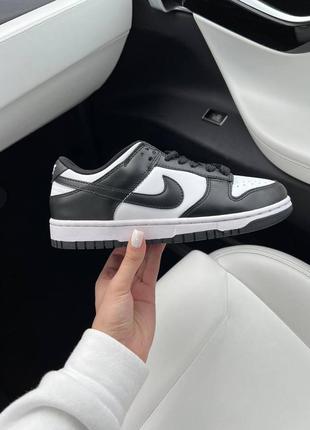 Кроссовки nike sb dunk white black7 фото