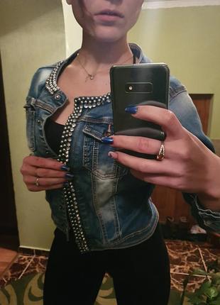 Джинсовий піджак