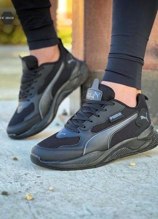 Кроссовки puma black1 фото