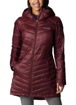 Куртка женская columbia joy peak mid jacket бордовая 1982661-6711 фото