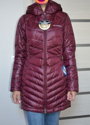 Куртка женская columbia joy peak mid jacket бордовая 1982661-6719 фото