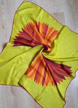Хустина 77 см × 77 см, 100% silk