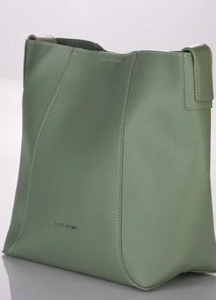 Сумка david jones 6743-1 light green