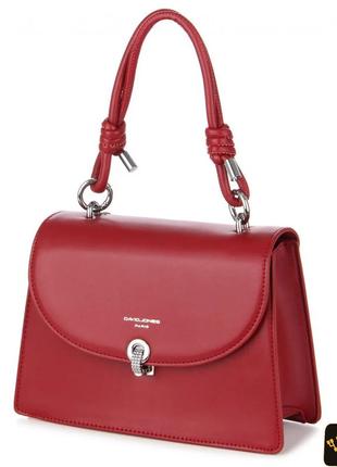 Сумка david jones 6236 dark red