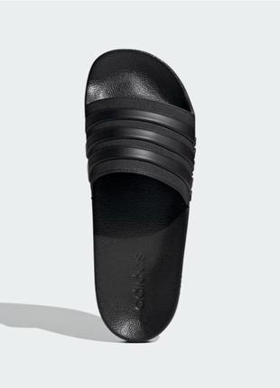 Мужские тапки шлепанцы сланцы adidas adilette shower slides gz1013 оригинал5 фото