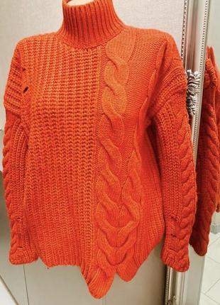 Шикарный объёмный свитер оверсайз