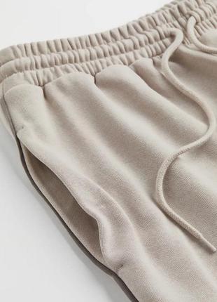 Широкие спортивные штаны h&m размер s терри флис (махра)  легкие2 фото