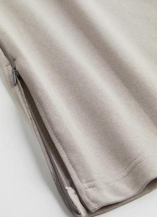 Широкие спортивные штаны h&m размер s терри флис (махра)  легкие3 фото
