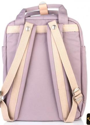 Женский стильный городской тканевый повседневный рюкзак himawari 188 l-413 фото