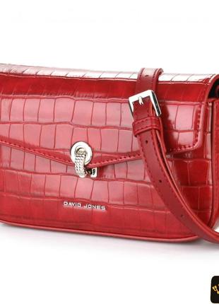 Сумка david jones 6245 d.red1 фото