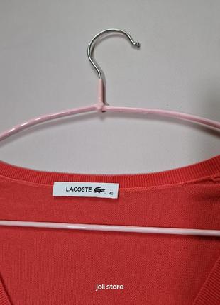 Джемпер lacoste тонкий6 фото