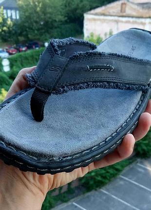 Нові чоловічі шльопанці в'єтнамки hombre skechers tako