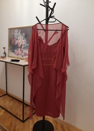 Плаття шовкове коктейльне.