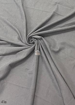 Двусторонний лен для штор california v 41 однотонная шторная ткань, серо-коричневый цвет