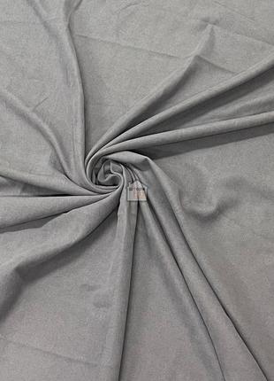 Двусторонний лен для штор california v 41 однотонная шторная ткань, серо-коричневый цвет